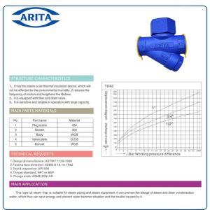 Bẫy hơi Arita TD42